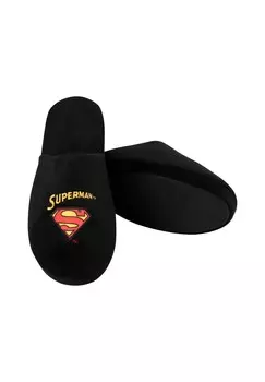 Тапочки DC COMICS - SUPERMAN, черный