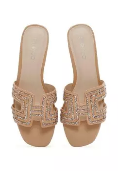 Тапочки Derimod, телесный