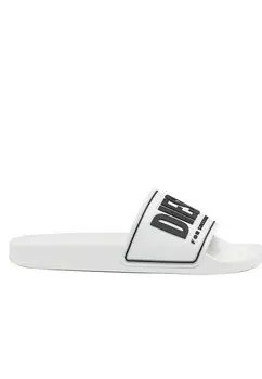 Тапочки Diesel, белые