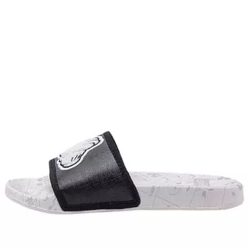 Тапочки disney x mickey non-slip slippers 'black white' Li-Ning, черный