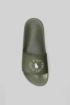 Тапочки для бассейна Polo Ralph Lauren, зеленый
