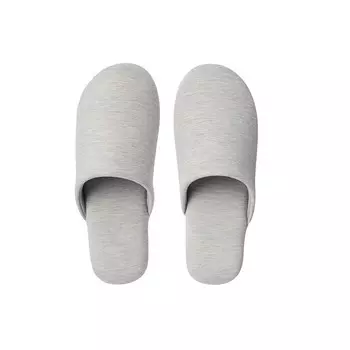 Тапочки домашние Muji мягкие, коричневый