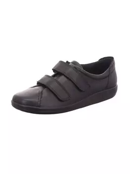 Тапочки Ecco Soft 20, цвет black with black sole