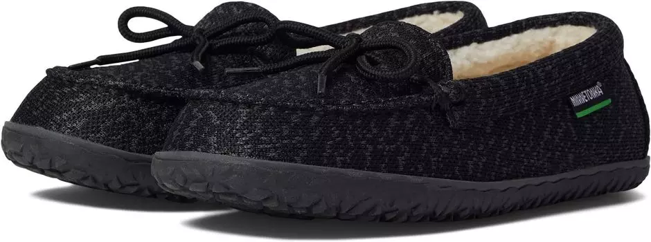 Тапочки Eco Oak Minnetonka, черный