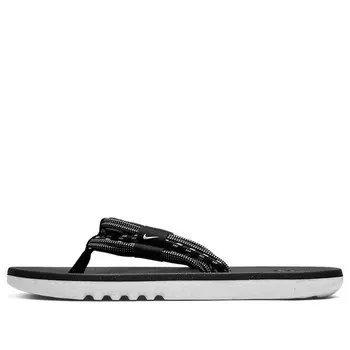 Тапочки ecohaven slide next nature 'black white' Nike, синий