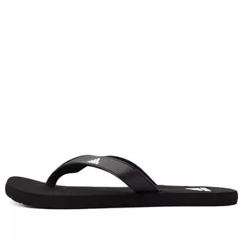 Тапочки eezay 'core black' Adidas, черный