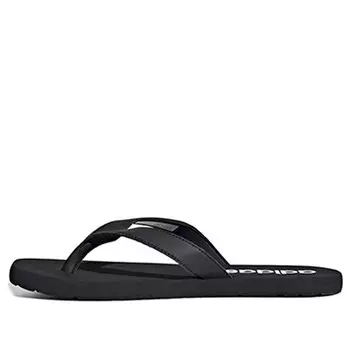 Тапочки eezay flip flop 'core black' Adidas, черный