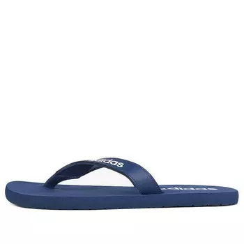 Тапочки eezay flip-flops blue slippers Adidas, синий
