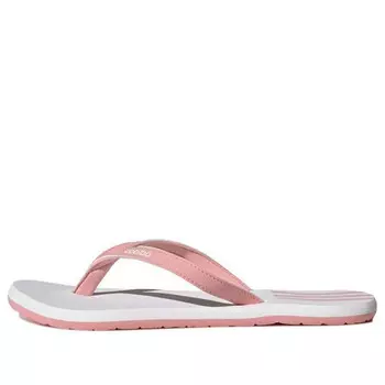 Тапочки eezay flip-flops slides orange/pink Adidas, розовый