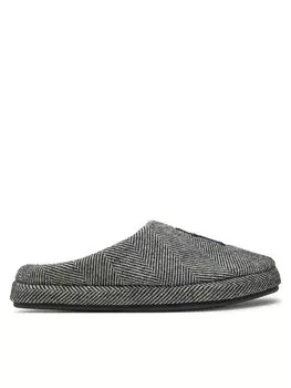 Тапочки Embroi Herringbone House Shoe FM0FM05539 Tommy Hilfiger, черный