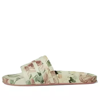 Тапочки eric emanuel x adilette слайдеры Adidas, желтый