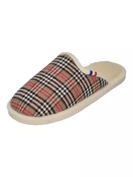Тапочки Espadrij l'orginale CHAUSSON WOOLCHECK, натуральный
