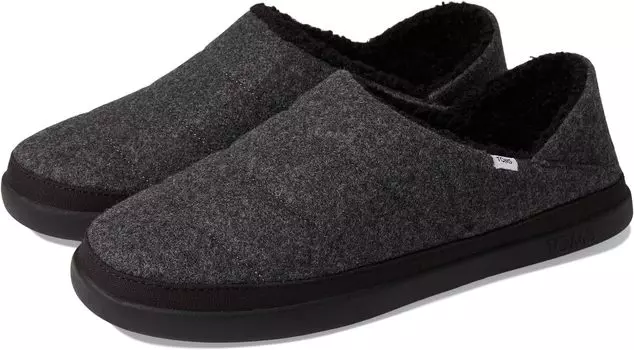 Тапочки Ezra TOMS, цвет Black Mlange Felt