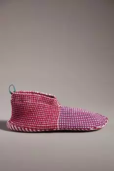 Тапочки фактурные Bombas Gripper, красный