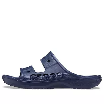 Тапочки fashion casual blue slippers Crocs, синий
