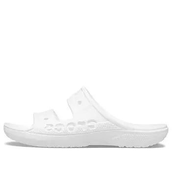Тапочки fashion casual white slippers Crocs, белый