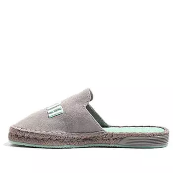 Тапочки fenty x espadrilles 'drizzle bay' Puma, серый