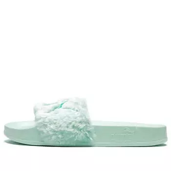 Тапочки fenty x fur slide 'bay' Puma, зеленый