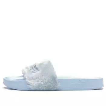 Тапочки fenty x fur slide 'cool blue' Puma, синий