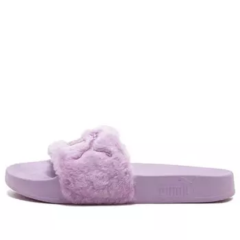 Тапочки fenty x fur slide 'orchid bloom' Puma, розовый