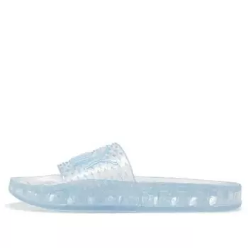 Тапочки fenty x jelly slide 'white' Puma, голубой