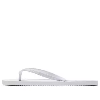 Тапочки first flip slide white Puma, белый