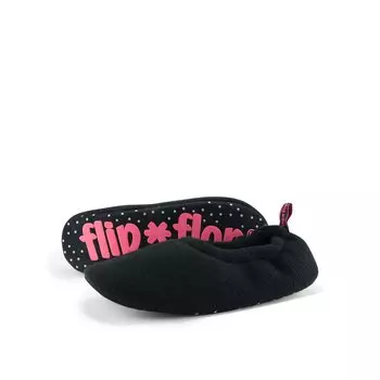 Тапочки Flip Flop Hausschuh ballett*knit, серый