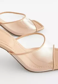 Тапочки Forever Comfort Block- Regular Fit Next, прозрачные