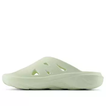 Тапочки fresh foam rcvry slides New Balance, зеленый