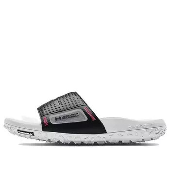 Тапочки ft sway slide 'white black' Under Armour, белый