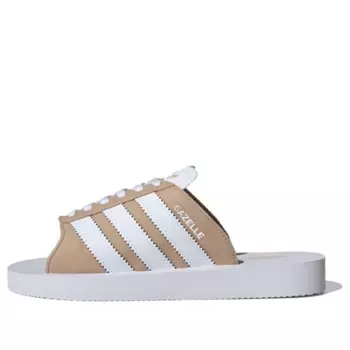Тапочки gazelle beach slides Adidas, розовый