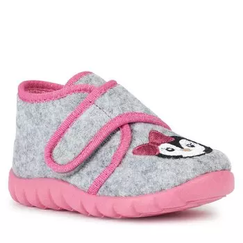 Тапочки Geox BZyzie Girl, серый
