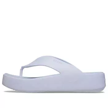 Тапочки getaway platform dreamscape flip flops 'blue' Crocs, синий