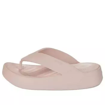 Тапочки getaway platform slides 'pink' Crocs, розовый