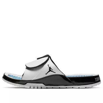 Тапочки гидро 11 Air Jordan, белый