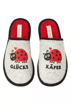 Тапочки GLUCKSKAFER Adelheid, серый