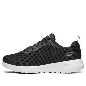 Тапочки go walk joy black white Skechers, черный