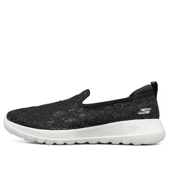 Тапочки go walk joy 'black white' Skechers, черный