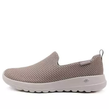 Тапочки go walk joy low-top slip-ons grey/brown Skechers, коричневый