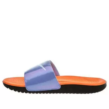Тапочки (GS) Nike Kawa Slide SE 'Twilight Pulse', черный
