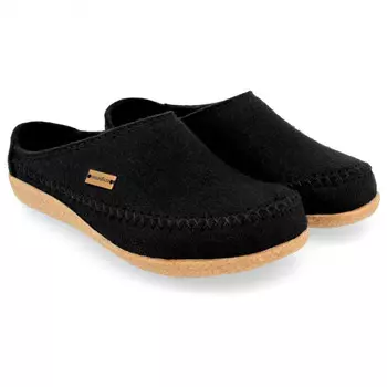 Тапочки Haflinger Blizzard Credo, черный