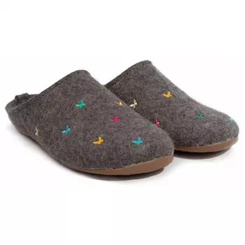 Тапочки Haflinger Everest Farfalline, антрацит