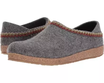 Тапочки Haflinger GZH Zigzag, серый