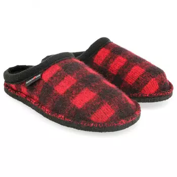 Тапочки Haflinger Plaid, цвет Paprika