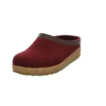 Тапочки HAFLINGER Slippers, бордо