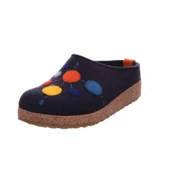 Тапочки HAFLINGER Slippers, цвет Night blue