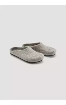 Тапочки Hessnatur Filz, светло-серый