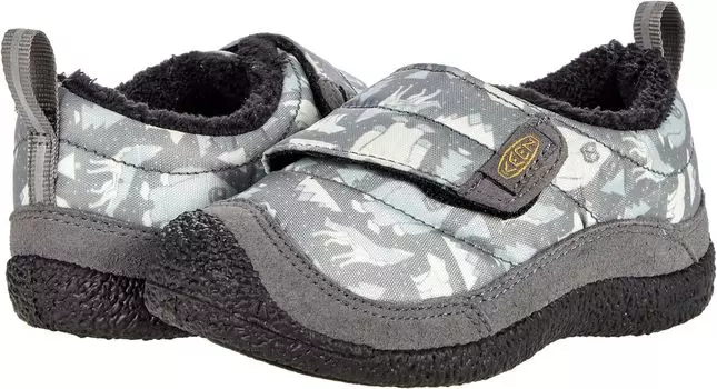 Тапочки Howser Low Wrap KEEN, цвет Steel Grey/Star White