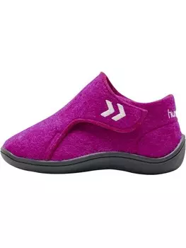 Тапочки Hummel Klettverschluss Pantoffel Wool Kinder, цвет pink flamb