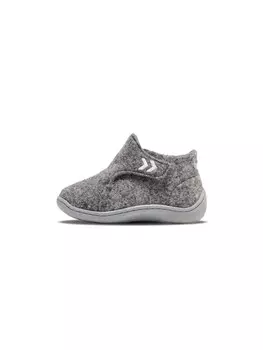 Тапочки Hummel Klettverschluss Pantoffel Wool Kinder, цвет alloy